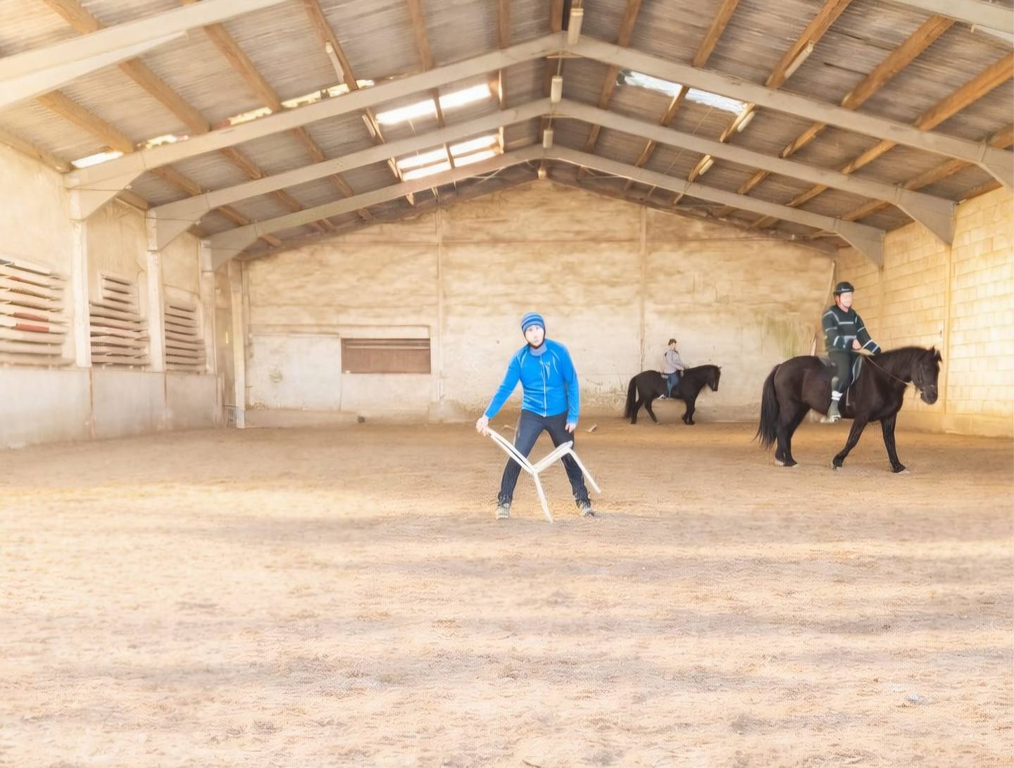 Kindgerechter Reitunterricht mit Kindern und Islandpferden